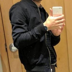 Men's black Topman jacket